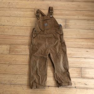 Carhart bib overalls size 3T GUC